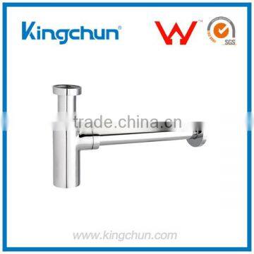 KingChun Free Samples drain pump chrome bottle trap for bathroom fittings(J220)