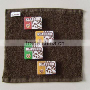 Singapore market Klassno coffee compressed gift towel