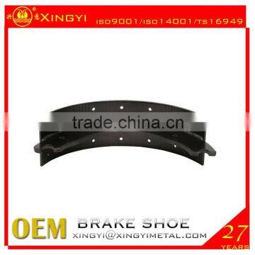 China wholesale 1308E auto parts / lined truck brake shoe / brake parts