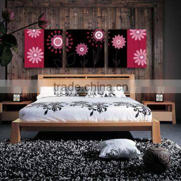 3pannels flowers 3d abstract canvas art oil painting wall art painting B-403