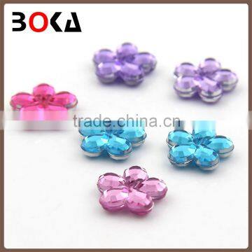 http://flowers Design Crystal Gemstone Resin Stone // Sew-on Rhinestone for Jewelry Making //