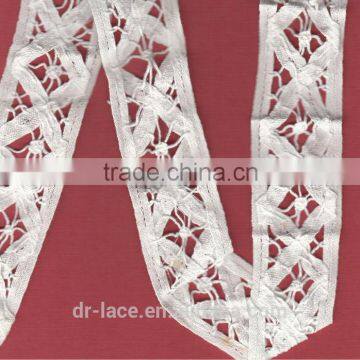 100% cotton handcut battern lace trim