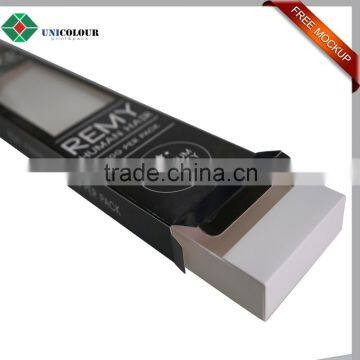 Top Sale Human Hair Accessories Box With PVC Window photo-4