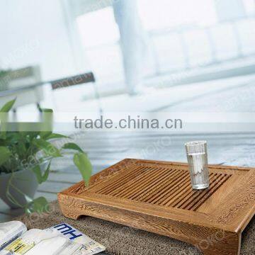 SAMADOYO High-end Wengue Wooden Tea Tray for sale