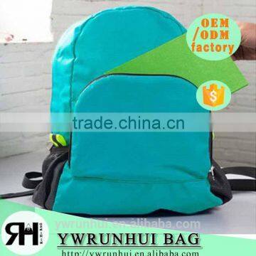 schoold bag mesh pocket polyester laptop backpack