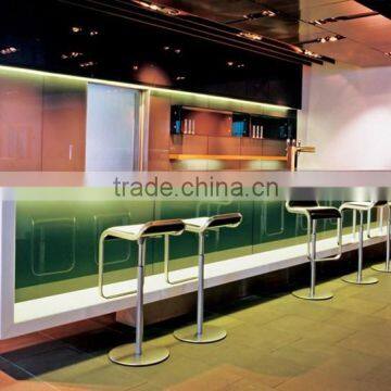 commercial wooden bar counter design for cafe and restaurant for sale.