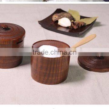 high quality wooden box with lid in packing box,high quality cardboard box,wood condiment box,condiment box