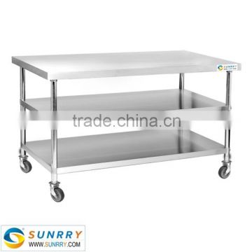 Marble Top Stainless Steel Frame Dining Table/Removable Restaurant Table Tops/Restaurant Benches And Tables (SY-WT3818W SUNRRY)