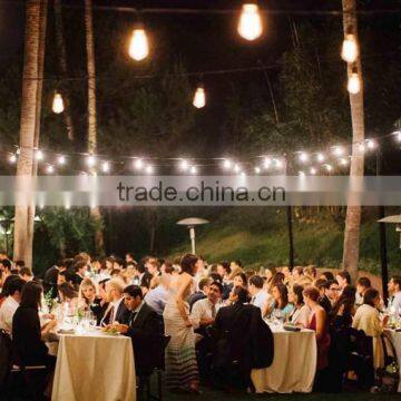 Garden Wedding Party Lights Waterproof Decoration Lights 220V 25 Socket Outdoor String Lights photo-4