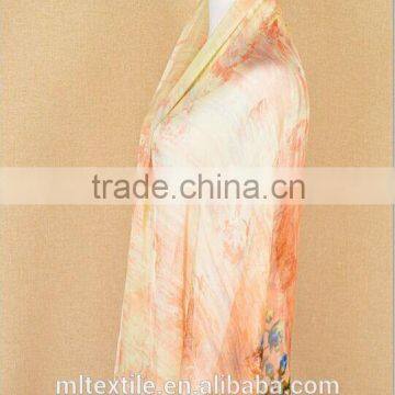 Factory Direct Custom Printed Silk Chiffon Georgette Fabric