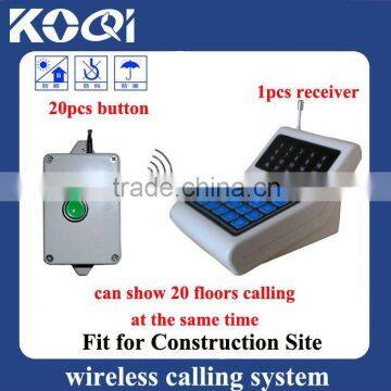 Cheap Construction Site Wireless Paging System