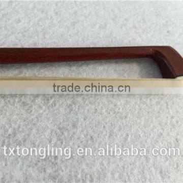 Brazil Wood Silver Flower Violin Bow With Ebony Frog Bow photo-4