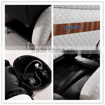 PU Leather Salon Electrical Massage Hydraulic Pumps for Barber Chair Wholesale Barber Chair photo-4