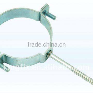 pipe clamp with round nail