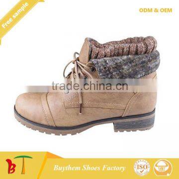 Real Leather Cheap Woman Boots for Gril