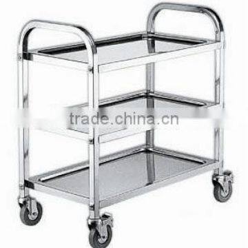 Stainless steel service cart/Restaurant service trolley