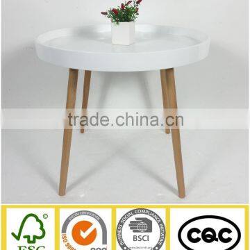 HOT SALE! round wooden coffee table with stools,side table