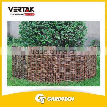 Creditable partner cheap garden planter wicker fence