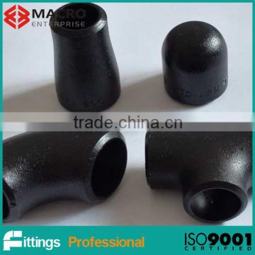 Black Painting Fittings, Cap, Elbow, Tee, Reducer