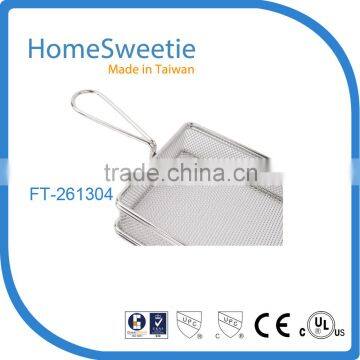 Stainless Steel Kitchen Basket-Hamburger Bakset-Fast Food Basket photo-3