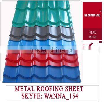 Prepainted Steel Colorful Aluminium Zinc Roofing Sheet