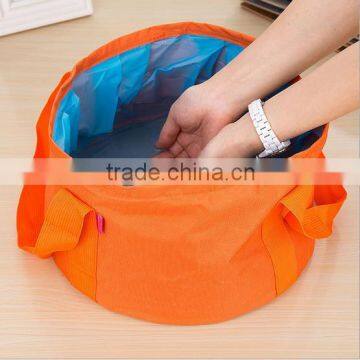 Foldable Wash Bag Basin Bucket Pot Sink for Camping Travel Hiking