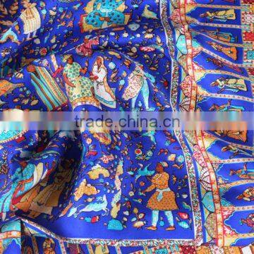 Wholesale New Square Silk Scarf Muslim Twill Silk Scarf photo-3