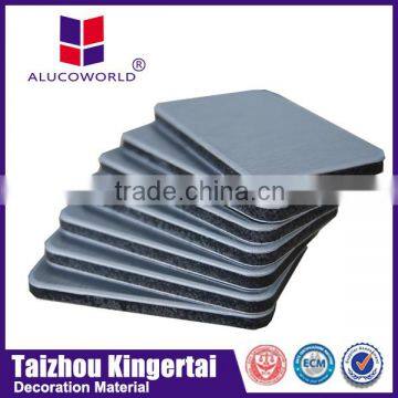 Alucoworld Simple structure, easy installation aluminum panel acm exterior building facade