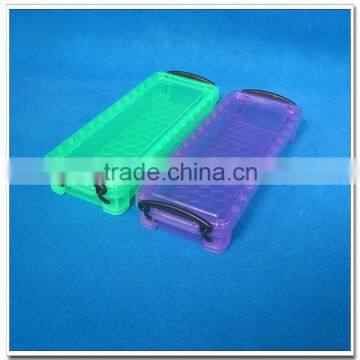 Colorful portable plastic storage box