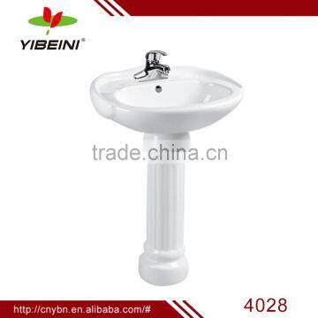 Buy five get one free bathroom sanitary ware hand wash pedestal basin