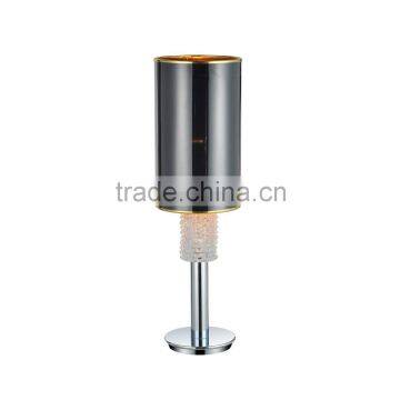 2015 the lastest design black fabric shade table lamp for hourse project