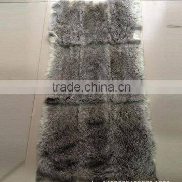 China wholesale chinchilla rabbit fur skin plate for coat