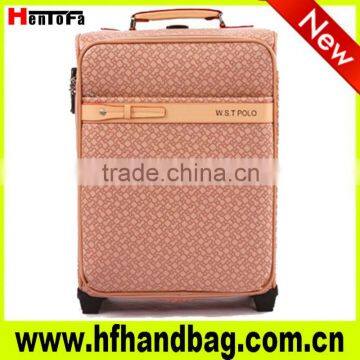 Cabin Size Soft Luggage Suitcase Rolling Trolley Bag