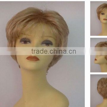 2014 new ladies short hair wig brazilian lace front wigs