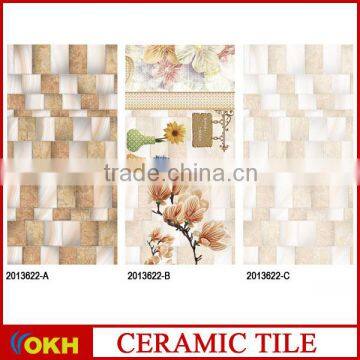 3D ink jet cheap ceramic wall tile for kitchen and bathroom 12x8 #2013622