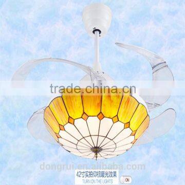 Ceiling Fan Can Remote White and Warn Light Can Changeable LED Light CE photo-3