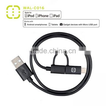 2 in 1 charge and sync Cable with competitve price