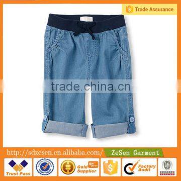 Toddler Girl Child Children Jeans Roll Up Pants