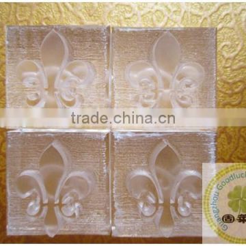 Custom animal logo rubber inking stamp soap mold