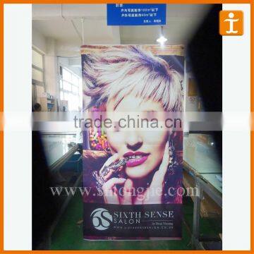 Hot sale hanging banner with plastic rod,good quality hanging banner with plastic rod with low price