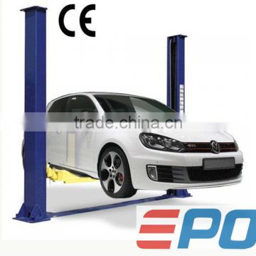 Tow post plate hydraulic lift