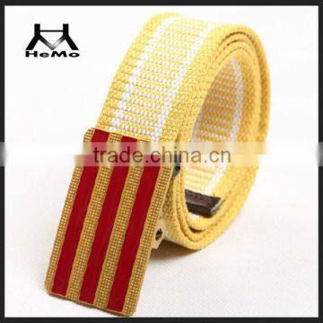 fashion cheap kids canvas belts