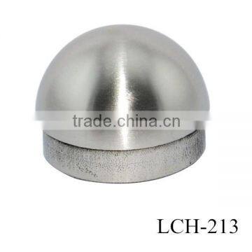 Shenzhen launch 304/316 stainless steel post end cap domed