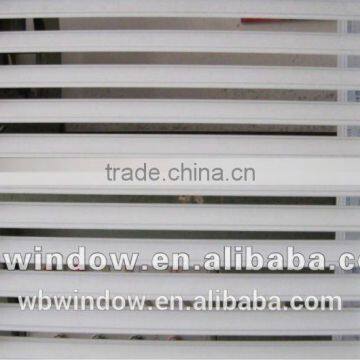 UPVC white window shutters, elegant upvc shutter and upvc louvers