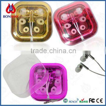 Custom Logo microphone earphone