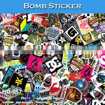 HD-055 High Quality Printing Sticker Bomb Car Body Sticker Paper photo-3