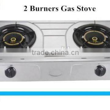 double burners gas stove GS-8224