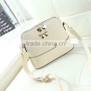 New Collection Leather hard shell bag new PU leather shell handbag