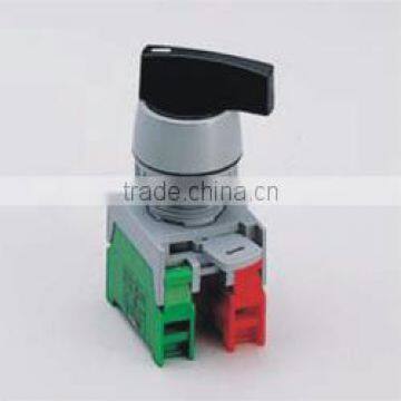 22mm IP65 Waterproof 2 Position Spring Return Long Lever Selector Switch (GLRS222) photo-3