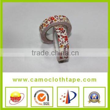 Flower Decorative Adhesive Fabric Tape